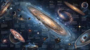Scientific visualization of astrophysics concepts such as gravity and space-time